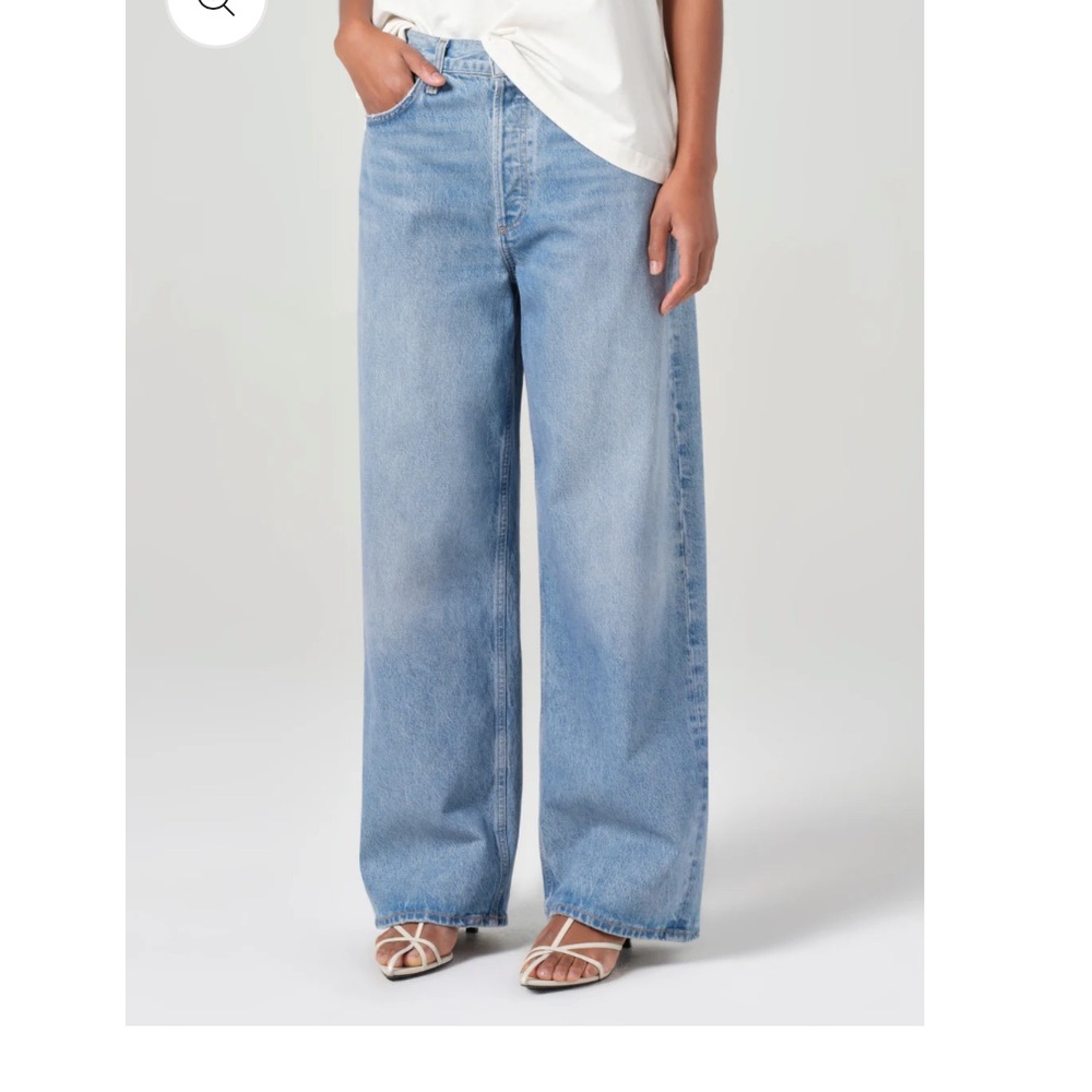 Agolde Low Slung Baggy. Size 28